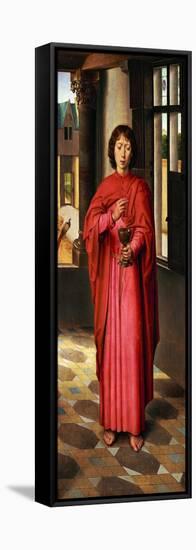 Saint John the Evangelist-Hans Memling-Framed Premier Image Canvas