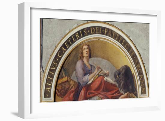 Saint John the Evangelist-Correggio-Framed Giclee Print