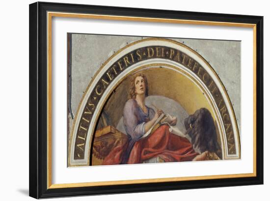 Saint John the Evangelist-Correggio-Framed Giclee Print