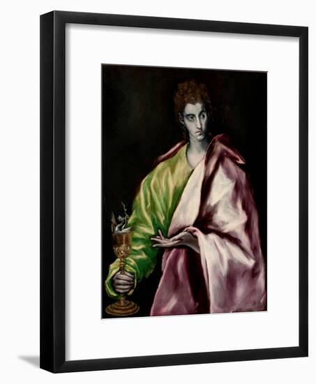 Saint John the Evangelist-El Greco-Framed Giclee Print