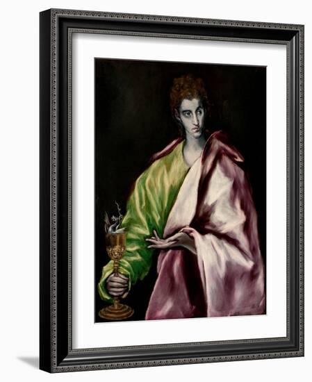 Saint John the Evangelist-El Greco-Framed Giclee Print