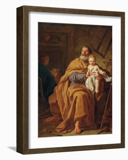 Saint Joseph and Christ Child-Pierre-Joseph Redouté-Framed Giclee Print