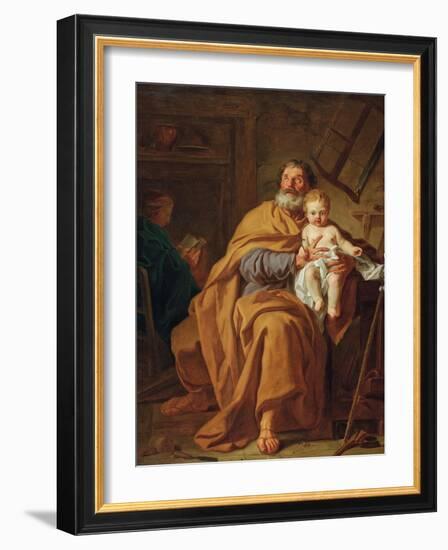 Saint Joseph and Christ Child-Pierre-Joseph Redouté-Framed Giclee Print