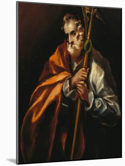 Saint Jude Thaddaeus-El Greco-Mounted Giclee Print