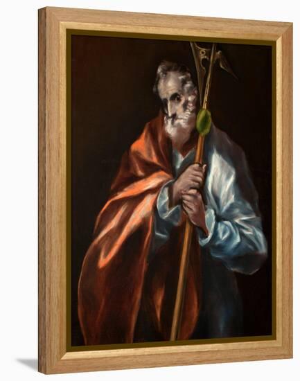 Saint Jude the Apostle-El Greco-Framed Premier Image Canvas