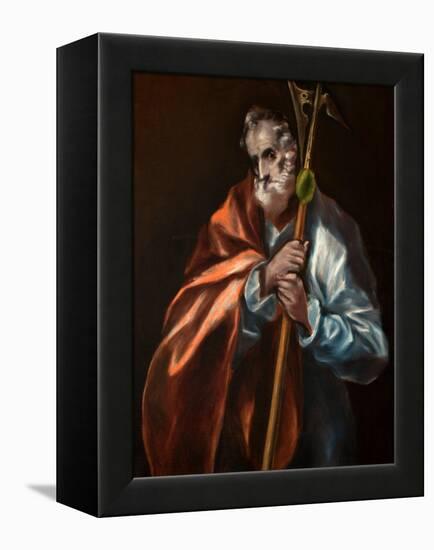 Saint Jude the Apostle-El Greco-Framed Premier Image Canvas