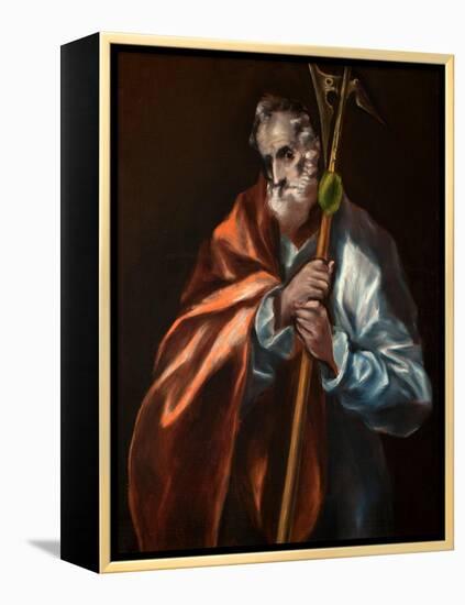 Saint Jude the Apostle-El Greco-Framed Premier Image Canvas