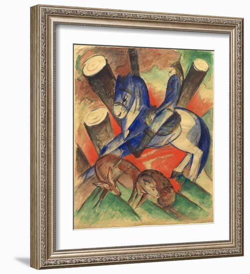 Saint Julian-Franz Marc-Framed Giclee Print