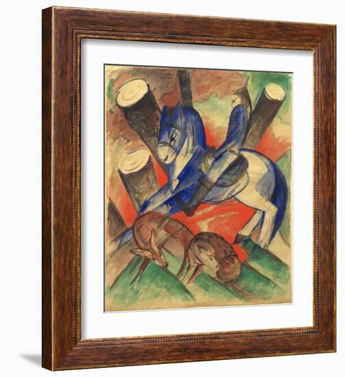 Saint Julian-Franz Marc-Framed Giclee Print