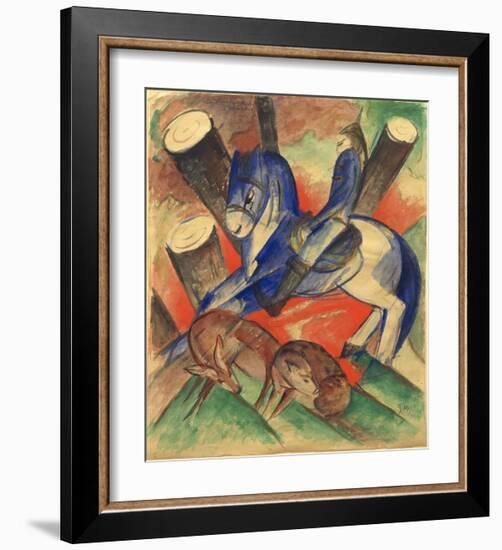 Saint Julian-Franz Marc-Framed Giclee Print