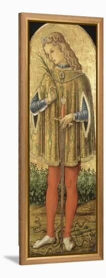 Saint Julien-Vittore Crivelli-Framed Premier Image Canvas