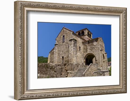 Saint Laurent Collegiate Church Dating from the 12th Century, France-Guy Thouvenin-Framed Photographic Print