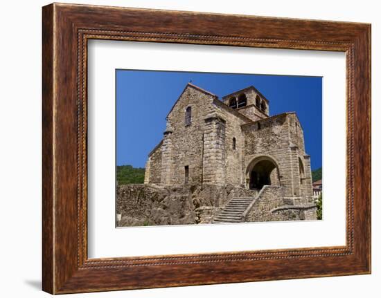 Saint Laurent Collegiate Church Dating from the 12th Century, France-Guy Thouvenin-Framed Photographic Print