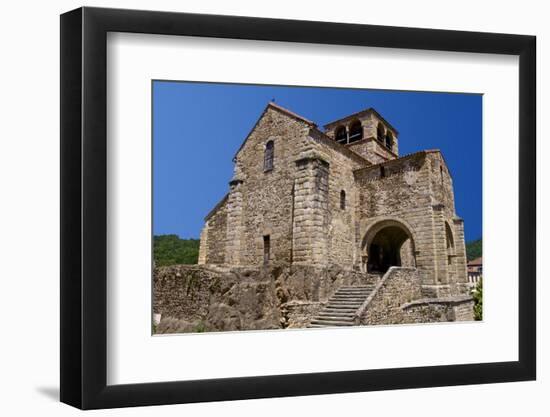 Saint Laurent Collegiate Church Dating from the 12th Century, France-Guy Thouvenin-Framed Photographic Print