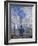 Saint Lazare Station, 1877-Claude Monet-Framed Giclee Print