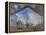 Saint Lazare Station-Claude Monet-Framed Stretched Canvas