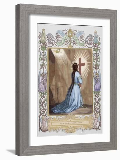 Saint Leocadia, 3rd-4th Centuries-null-Framed Giclee Print