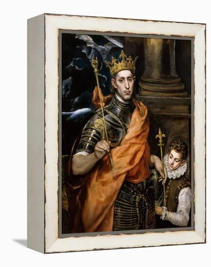 Saint Louis King of France-El Greco-Framed Premier Image Canvas