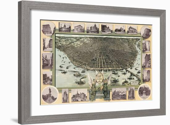 Saint Louis, Missouri in 1896-Graf-Framed Giclee Print