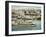 Saint Louis, Missouri: River Front, with Steamboat-null-Framed Photographic Print