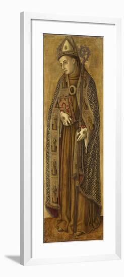 Saint Louis of France-Vittore Crivelli-Framed Art Print