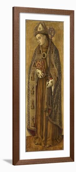 Saint Louis of France-Vittore Crivelli-Framed Art Print