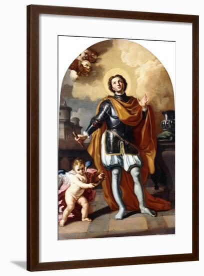 Saint Louis of France-Francesco Solimena-Framed Giclee Print