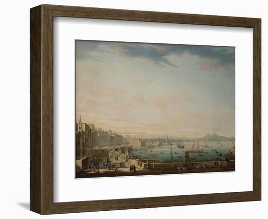 Saint Lucia District, Naples-Antonio Joli-Framed Giclee Print