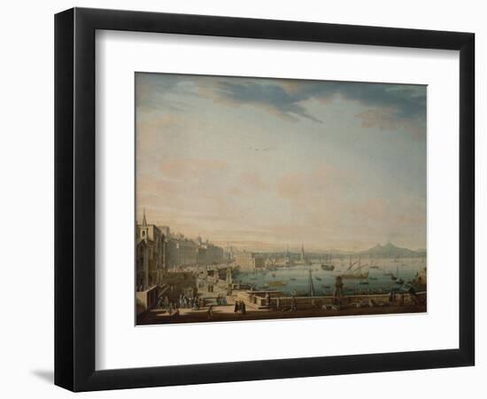 Saint Lucia District, Naples-Antonio Joli-Framed Giclee Print