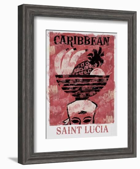 Saint Lucia-null-Framed Giclee Print