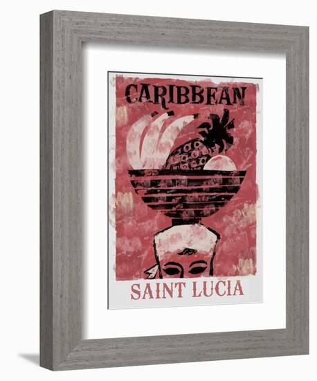 Saint Lucia-null-Framed Giclee Print