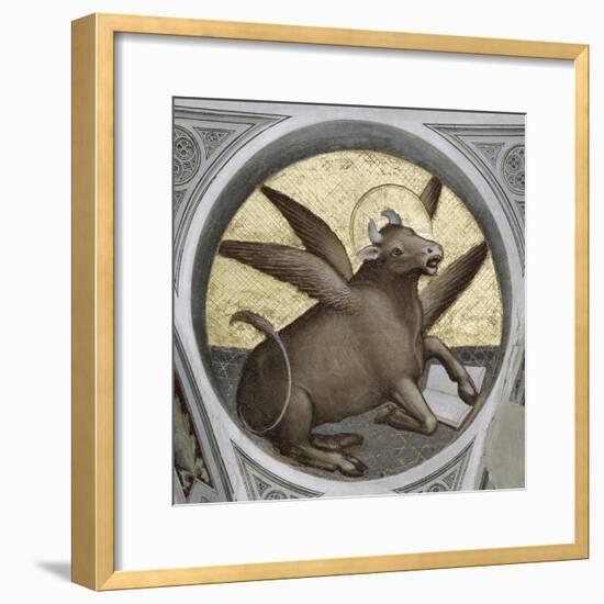 Saint Luke as an Ox-Giusto De' Menabuoi-Framed Giclee Print