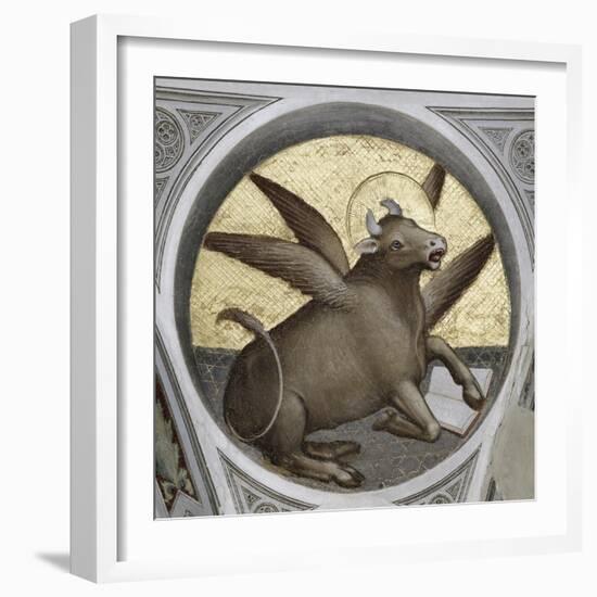 Saint Luke as an Ox-Giusto De' Menabuoi-Framed Giclee Print