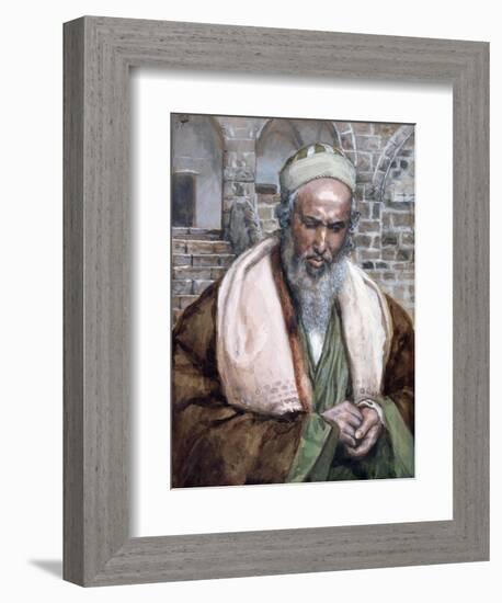 Saint Luke, Illustration for 'The Life of Christ', C.1884-96-James Tissot-Framed Giclee Print