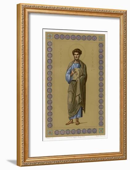 Saint Luke the Evangelist Doctor and Painter-null-Framed Art Print