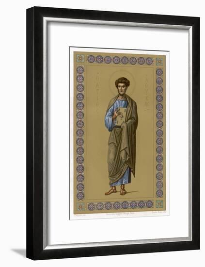 Saint Luke the Evangelist Doctor and Painter-null-Framed Art Print