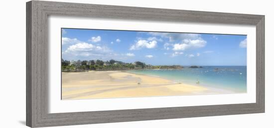 Saint Lunaire Beach-Philippe Manguin-Framed Photographic Print