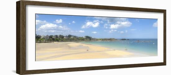 Saint Lunaire Beach-Philippe Manguin-Framed Photographic Print