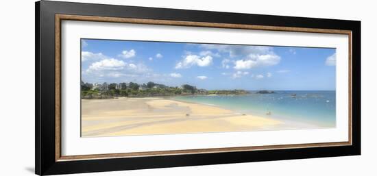 Saint Lunaire Beach-Philippe Manguin-Framed Photographic Print