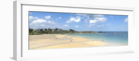 Saint Lunaire Beach-Philippe Manguin-Framed Photographic Print