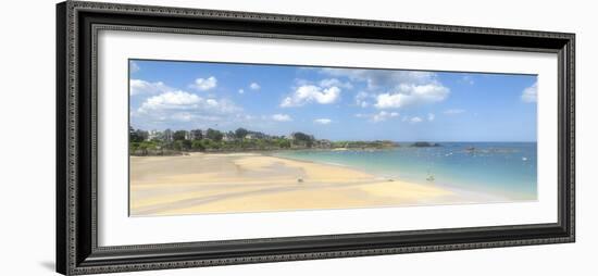 Saint Lunaire Beach-Philippe Manguin-Framed Photographic Print