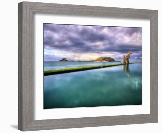 Saint Malo-Philippe Manguin-Framed Photographic Print