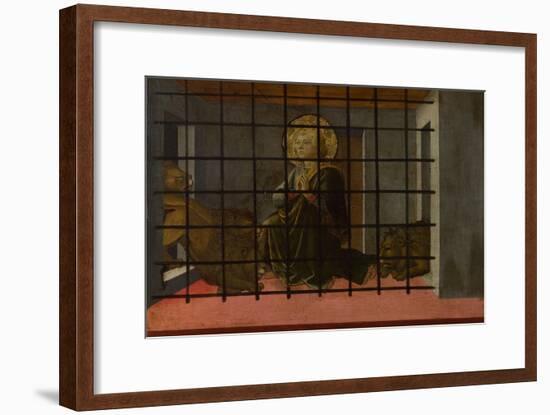 Saint Mamas in Prison Thrown to the Lions, 1455-1460-Fra Filippo Lippi-Framed Giclee Print