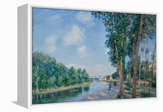 Saint-Mammès. June Sunshine, 1892-Alfred Sisley-Framed Premier Image Canvas