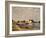 Saint-Mammes, on the Banks of the Loing-Alfred Sisley-Framed Giclee Print