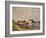 Saint-Mammes, on the Banks of the Loing-Alfred Sisley-Framed Giclee Print