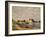 Saint-Mammes, on the Banks of the Loing-Alfred Sisley-Framed Giclee Print