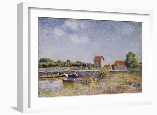 Saint Mammes-Alfred Sisley-Framed Giclee Print