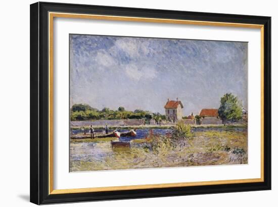 Saint Mammes-Alfred Sisley-Framed Giclee Print