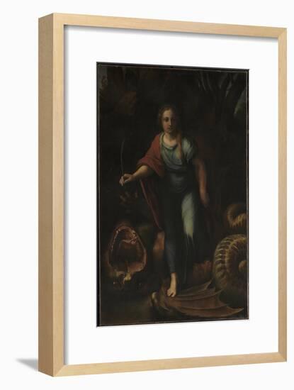 Saint Margaret, Ca 1518-Raphael-Framed Giclee Print